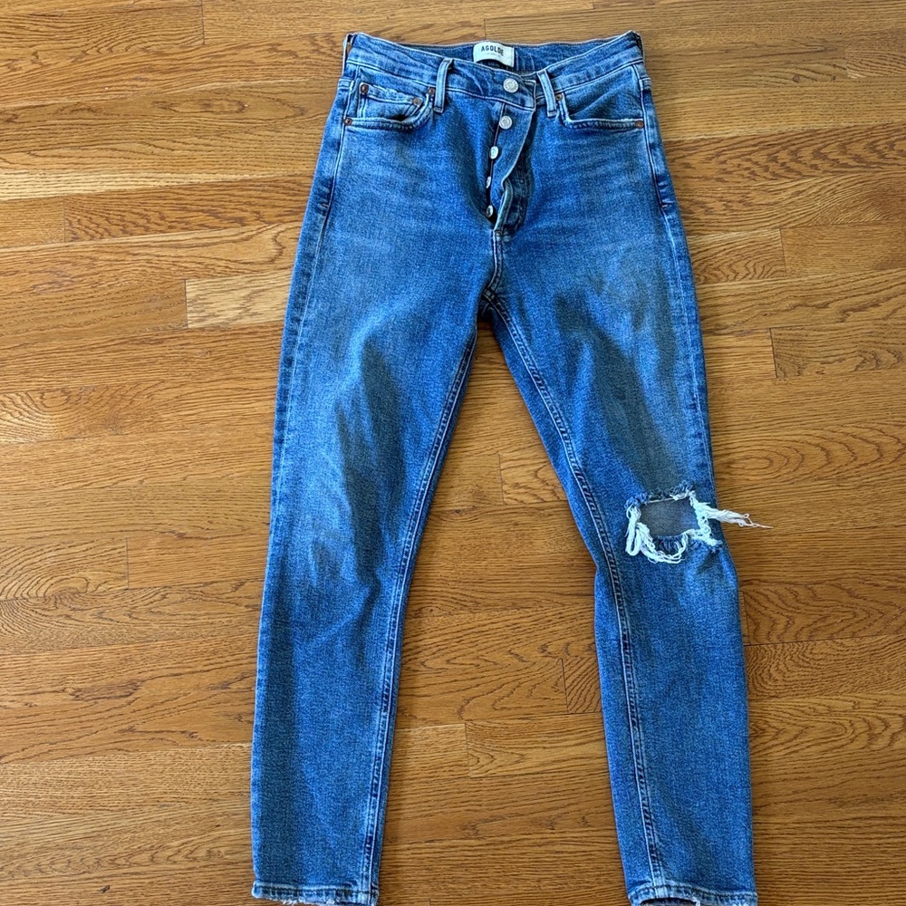 Agolde Nico high rise Skinny Jeans —size 26